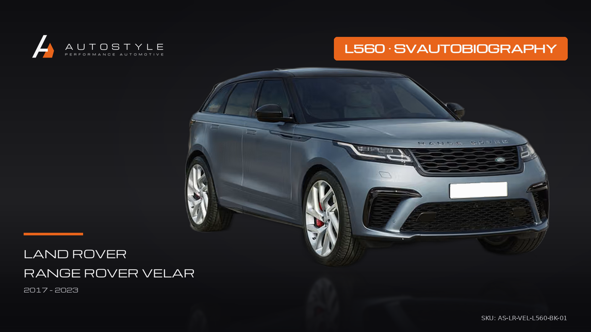 Byron Blue Range Rover Velar L560 with SVAutobiography body kit