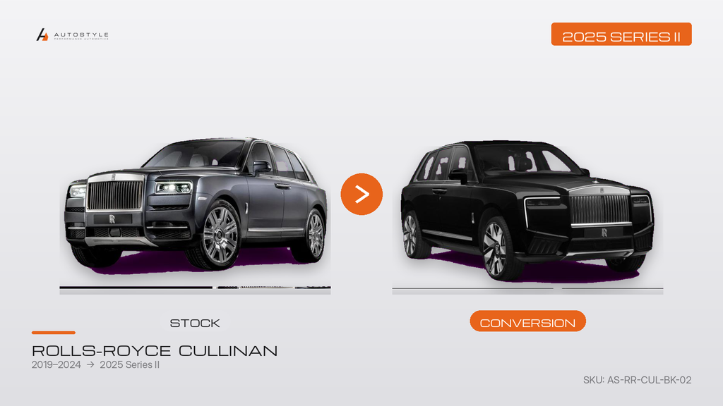 Rolls-Royce Cullinan Series II full facelift incl taillights