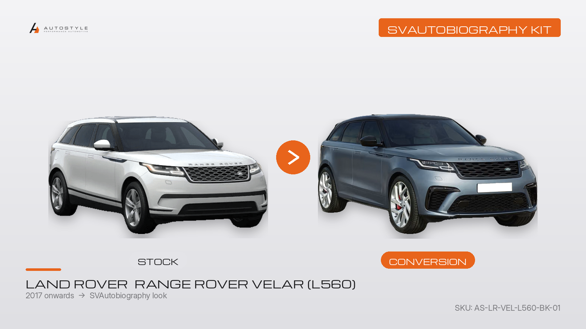 Range Rover Velar L560 — SVAutobiography Style Body Kit