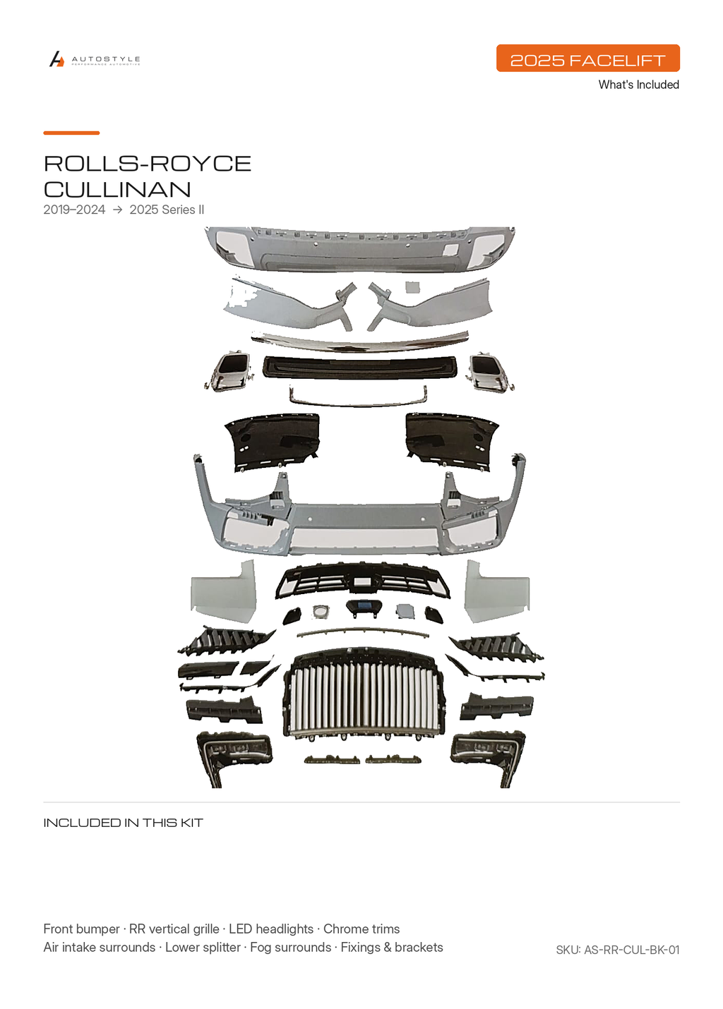 Rolls-Royce Cullinan Series II facelift conversion