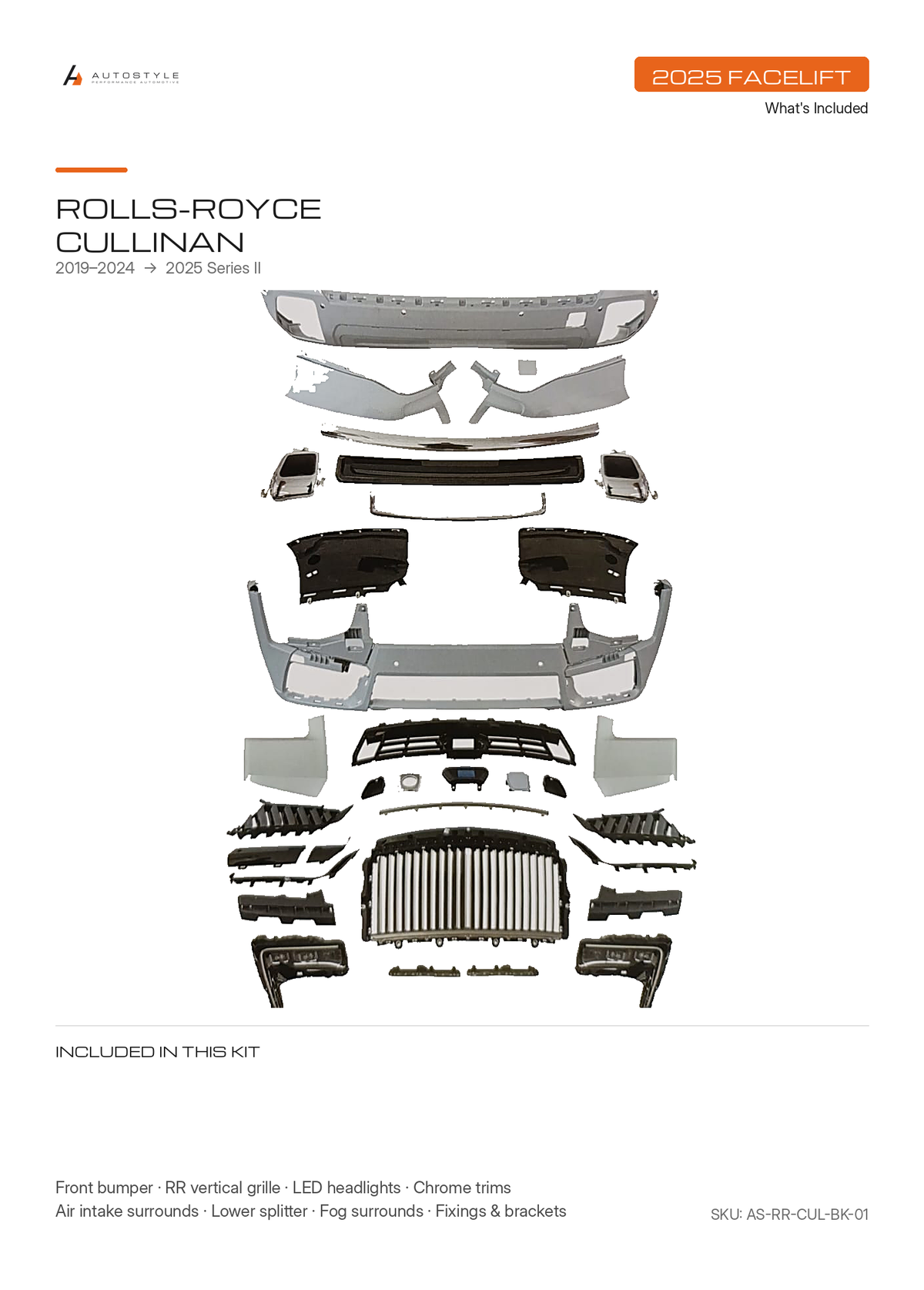 Rolls-Royce Cullinan Series II facelift conversion