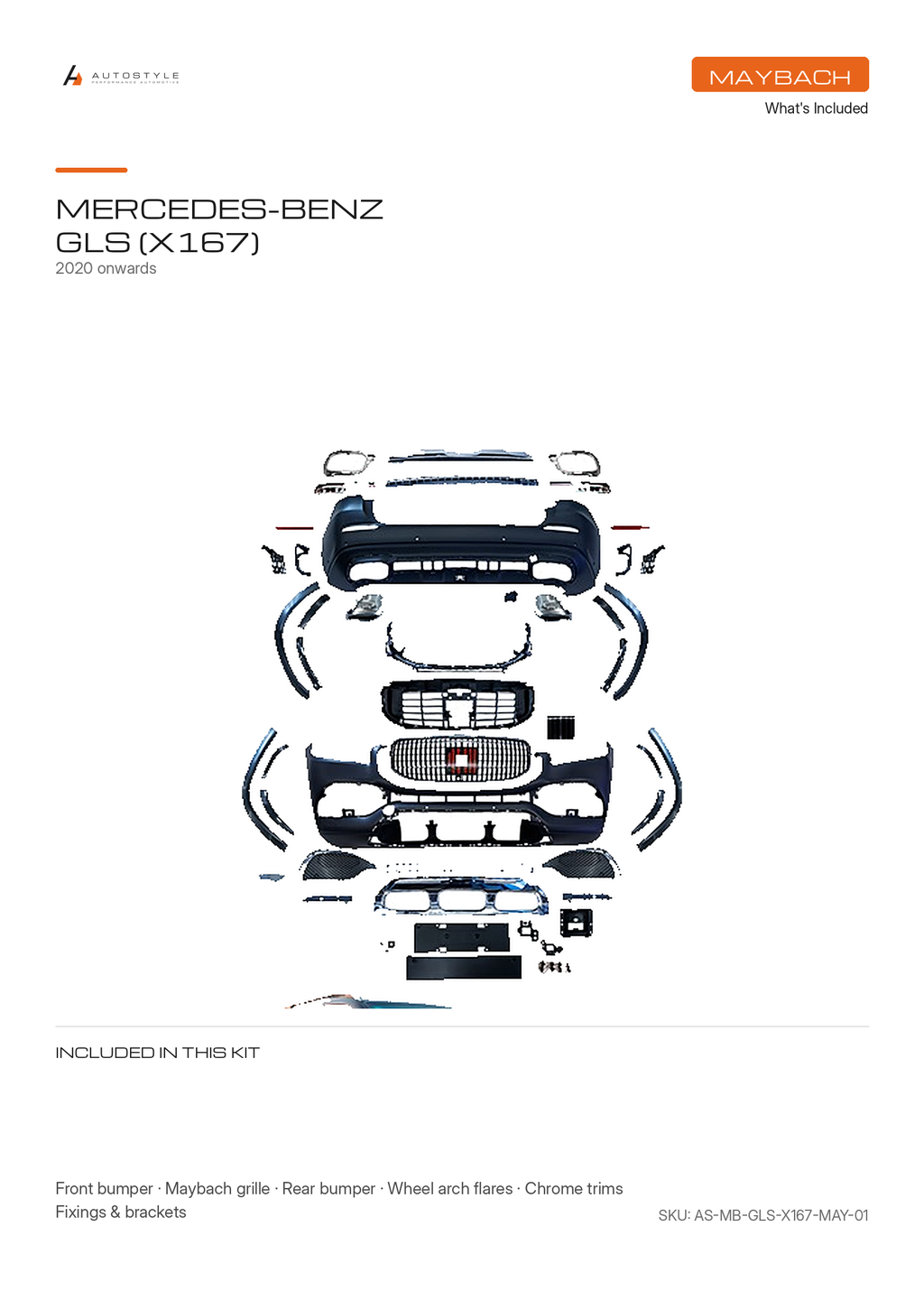 Mercedes-Benz GLS X167 Maybach conversion