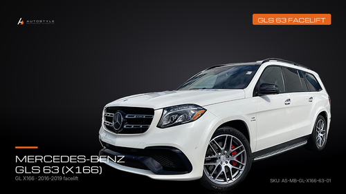 Mercedes-Benz GL X166 to GLS 63 facelift conversion