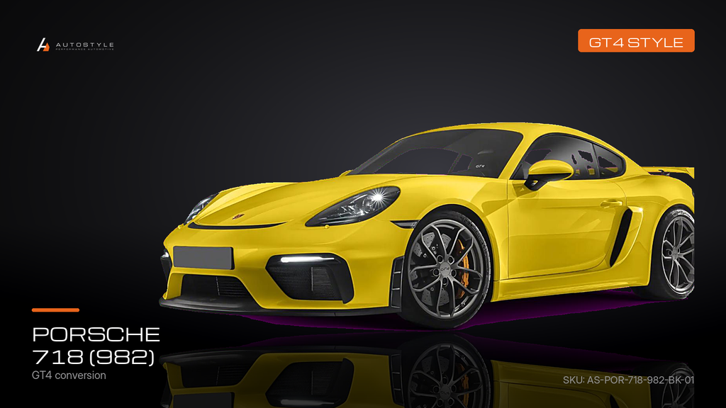Porsche 718 982 GT4-style body kit